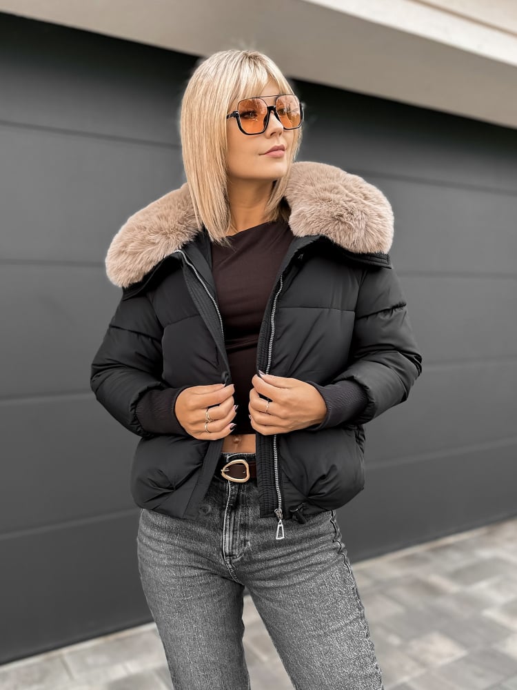 KURTKA AURORA CZARNA