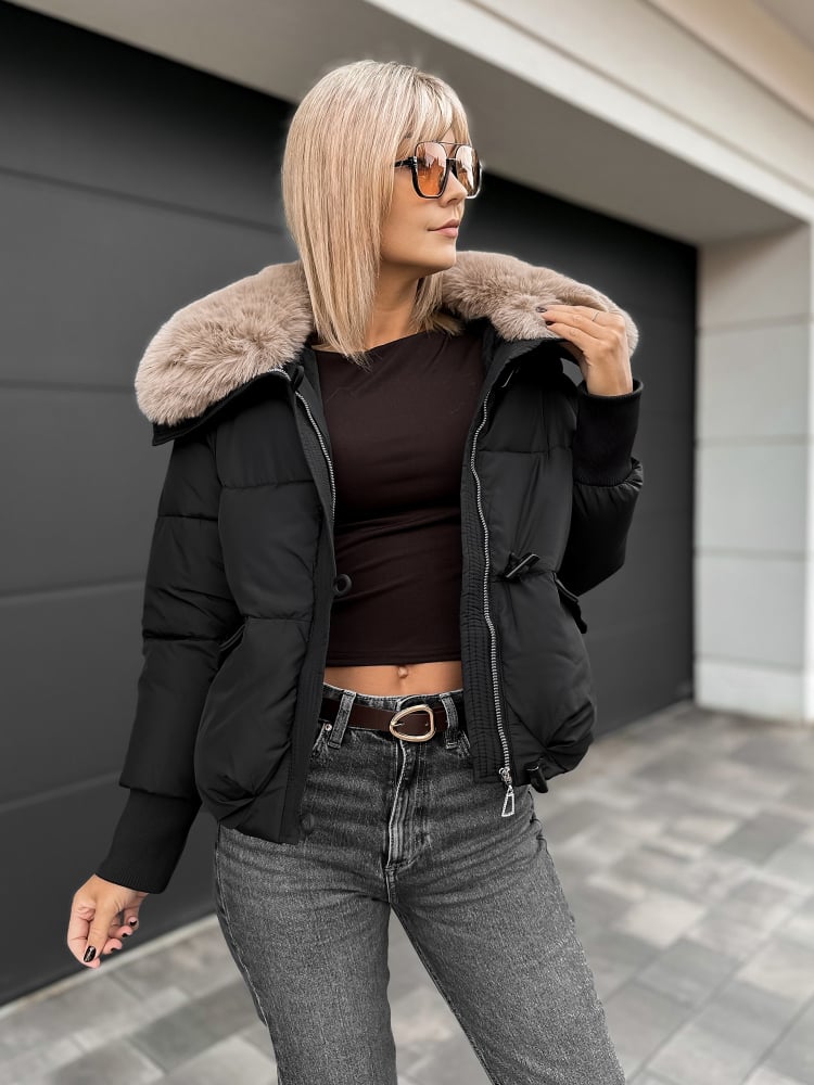 KURTKA AURORA CZARNA