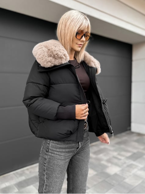 KURTKA AURORA CZARNA