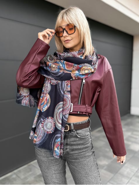 SZAL CALYPSO GRANATOWY