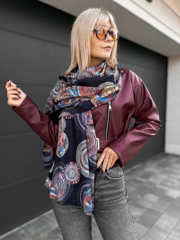 SZAL CALYPSO GRANATOWY