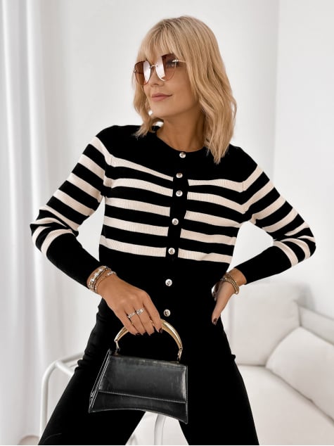 SWETER MARTINIQUE CZARNY