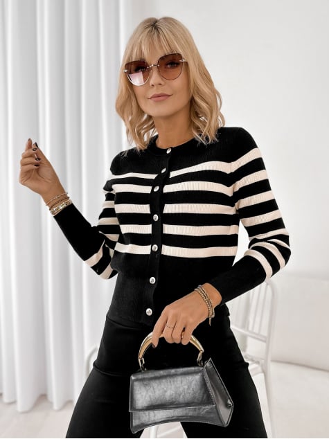 SWETER MARTINIQUE CZARNY