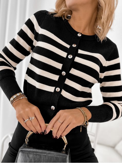 SWETER MARTINIQUE CZARNY