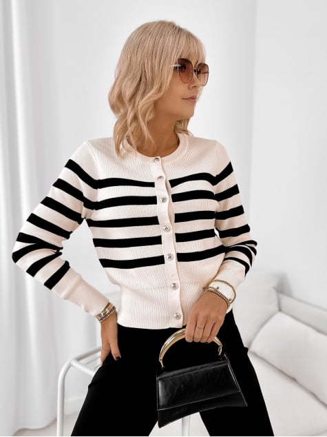 SWETER MARTINIQUE BEŻOWY