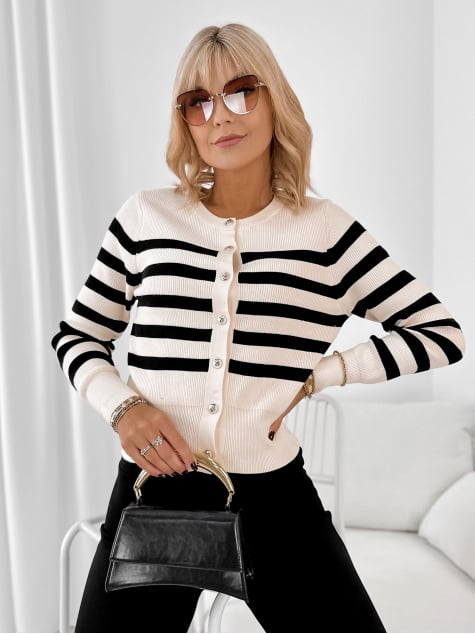 SWETER MARTINIQUE BEŻOWY