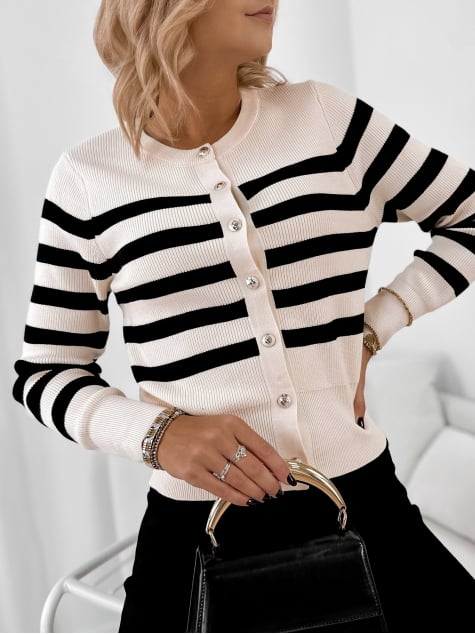 SWETER MARTINIQUE BEŻOWY