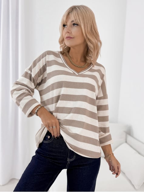 BLUZKA SOLVEIG BEŻOWA