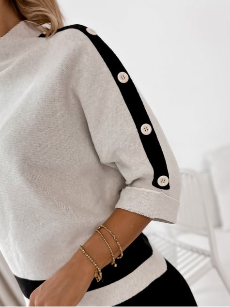 SWETER DALORIA JASNOSZARY