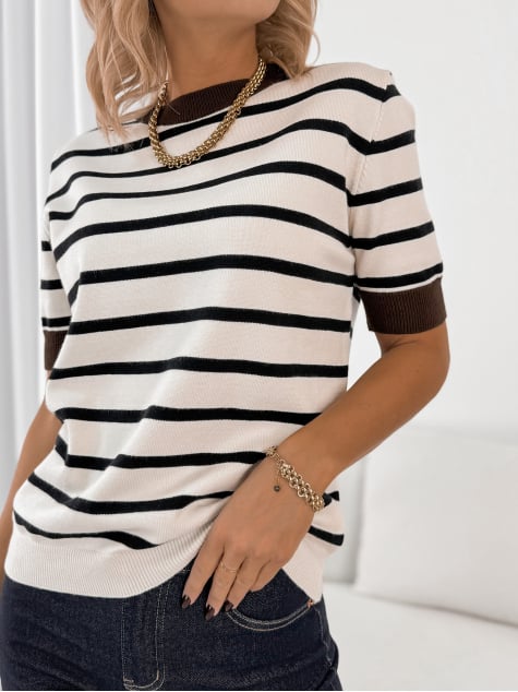 SWETER CARTHENA ECRU