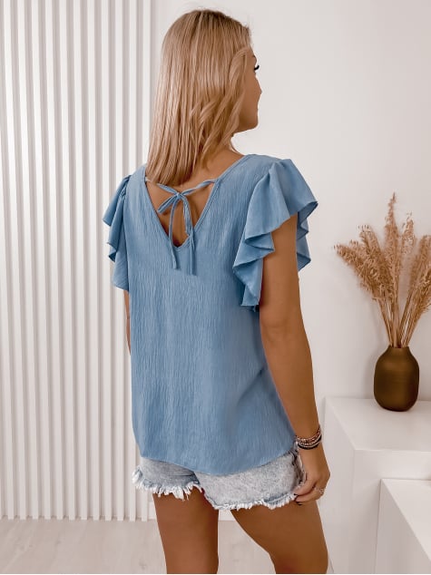 BLUZKA CALIFORNIA BŁĘKITNA