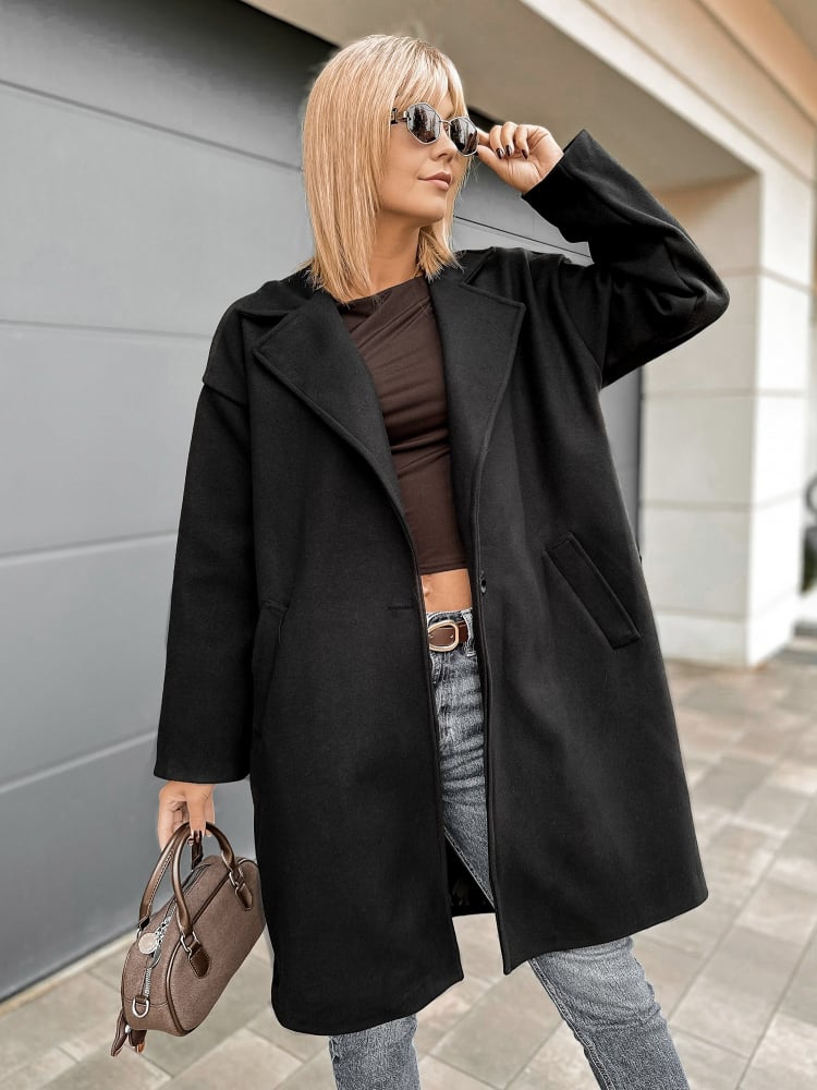 PŁASZCZ RANDALL CZARNY