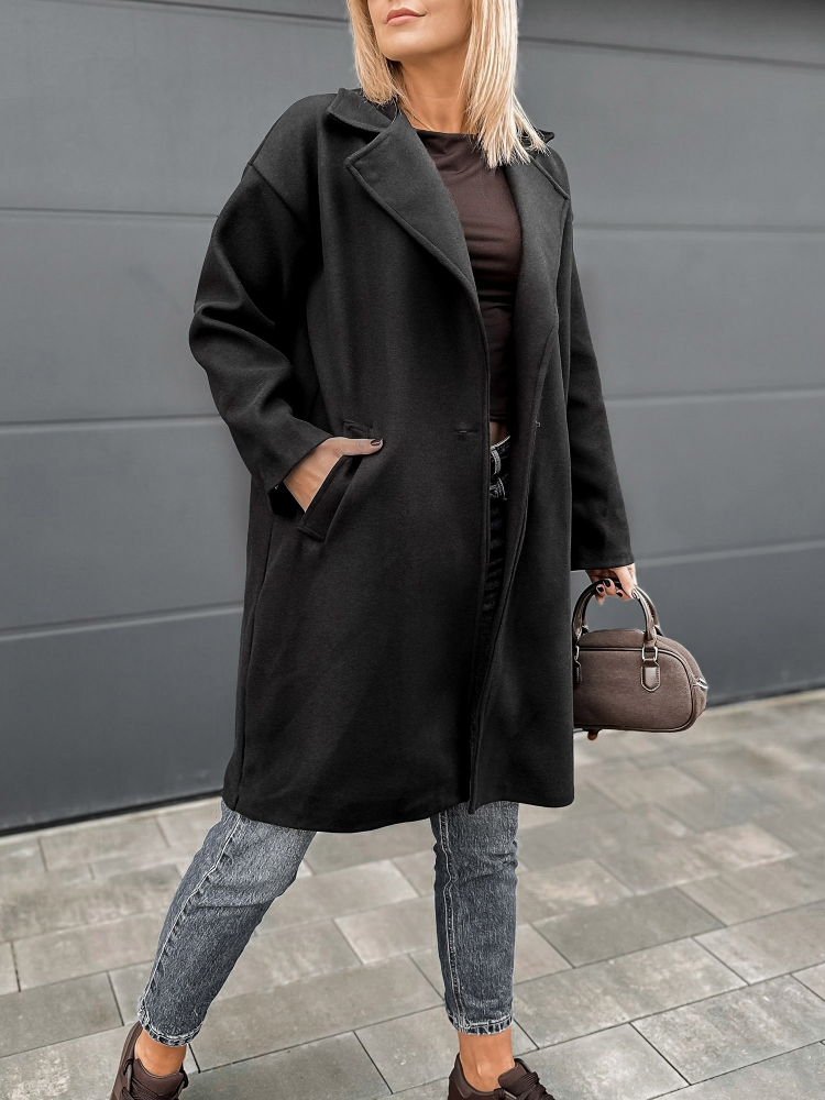 PŁASZCZ RANDALL CZARNY