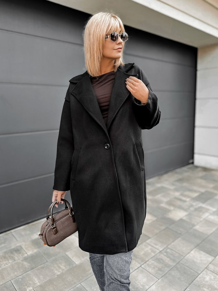 PŁASZCZ RANDALL CZARNY