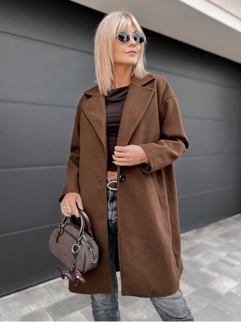 PŁASZCZ RANDALL BRĄZOWY