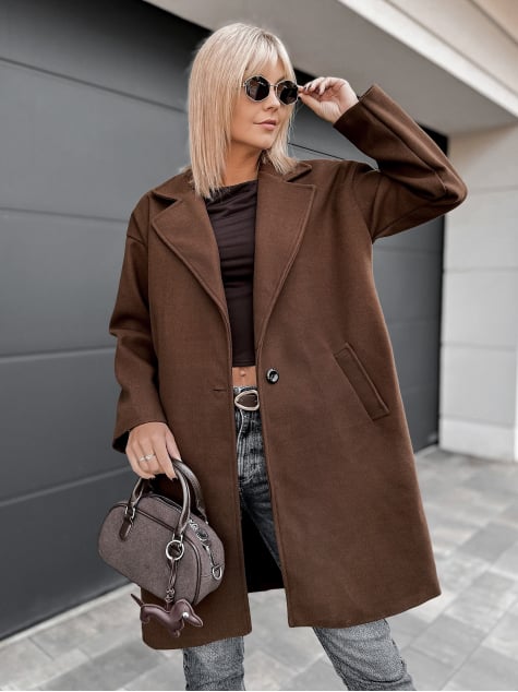 PŁASZCZ RANDALL BRĄZOWY
