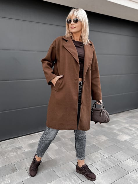 PŁASZCZ RANDALL BRĄZOWY