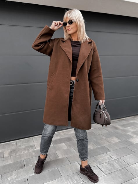 PŁASZCZ RANDALL BRĄZOWY
