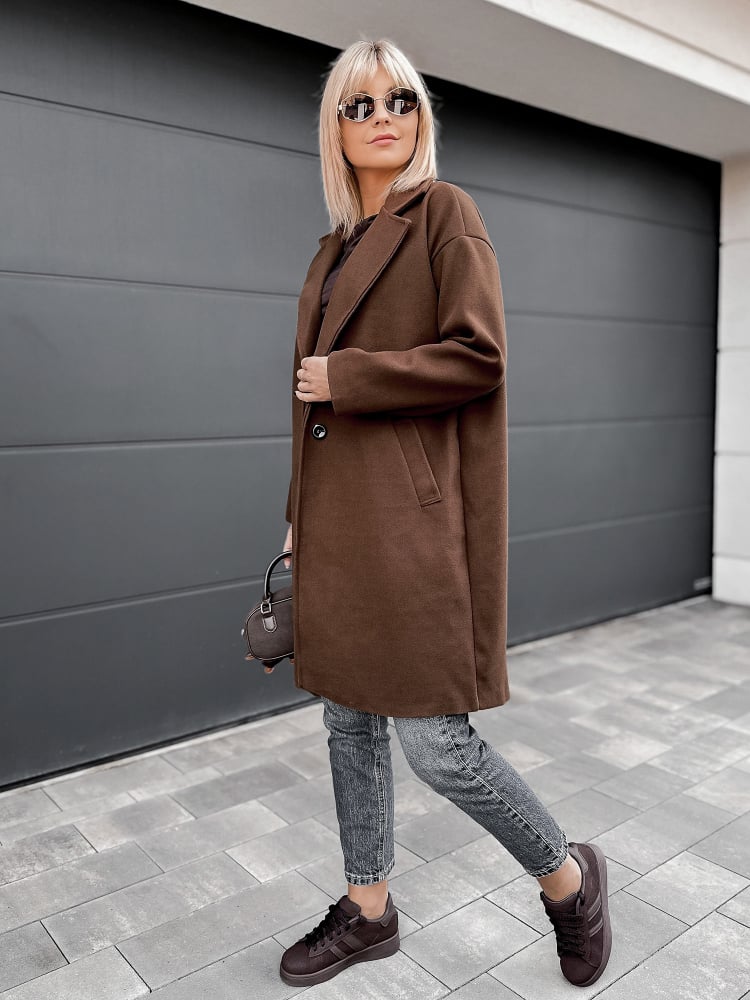 PŁASZCZ RANDALL BRĄZOWY