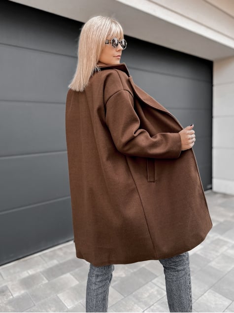 PŁASZCZ RANDALL BRĄZOWY