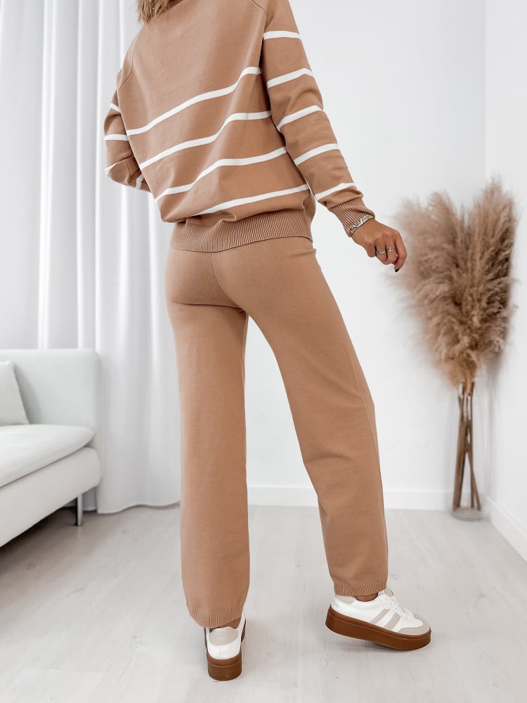 KOMPLET DECLAN KARMELOWY