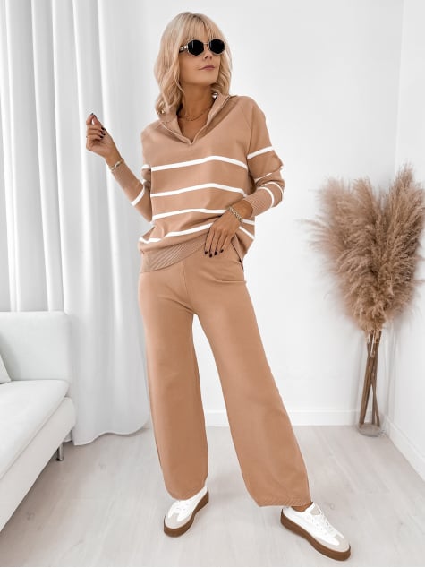 KOMPLET DECLAN KARMELOWY