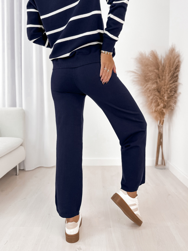 KOMPLET DECLAN GRANATOWY