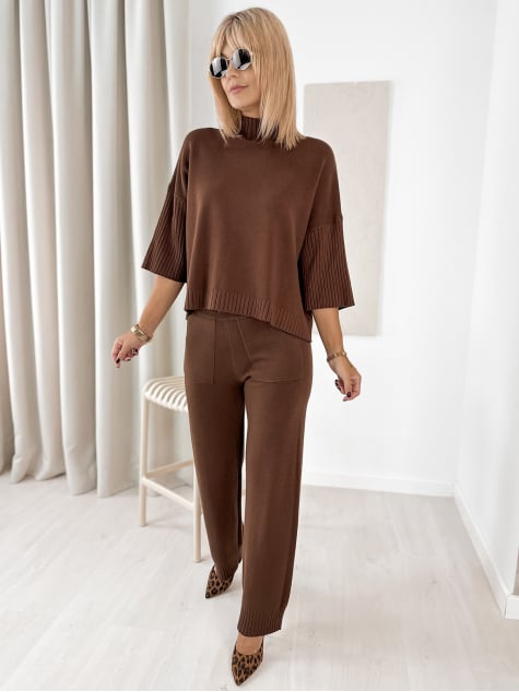 KOMPLET KERNAN BRĄZOWY