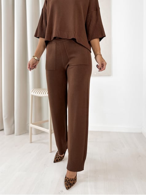 KOMPLET KERNAN BRĄZOWY