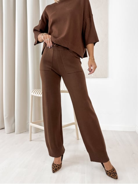 KOMPLET KERNAN BRĄZOWY