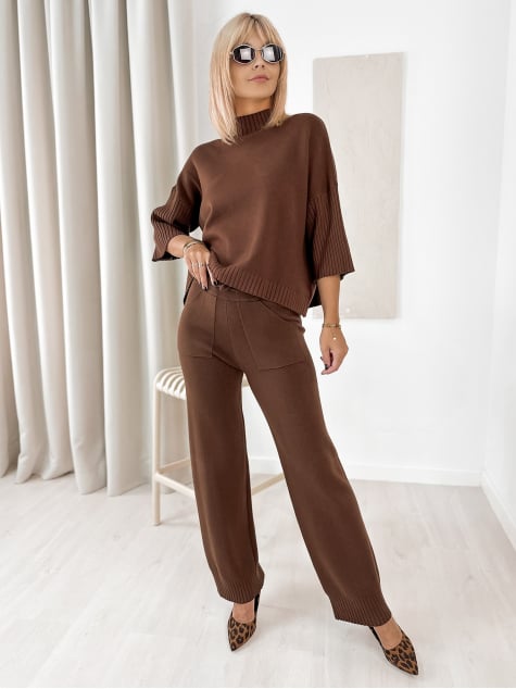 KOMPLET KERNAN BRĄZOWY