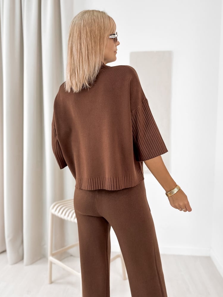 KOMPLET KERNAN BRĄZOWY