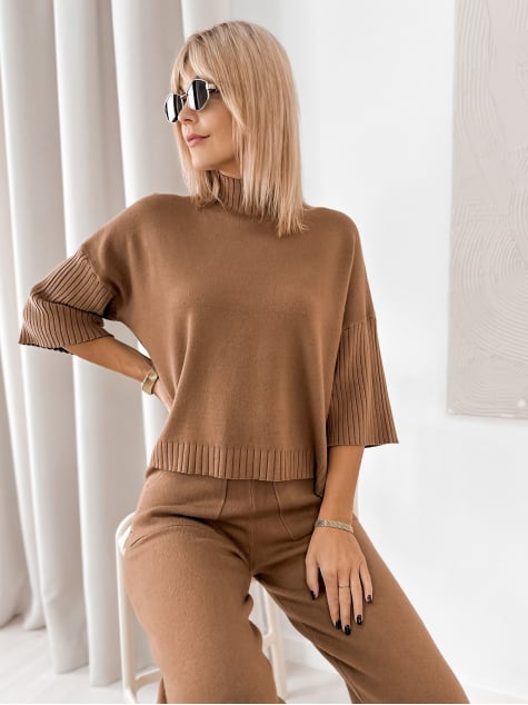 KOMPLET KERNAN KARMELOWY