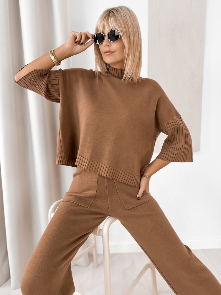 KOMPLET KERNAN KARMELOWY