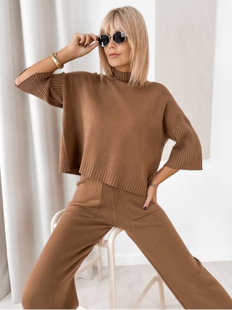 KOMPLET KERNAN KARMELOWY