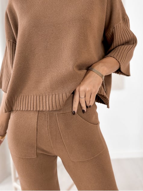 KOMPLET KERNAN KARMELOWY