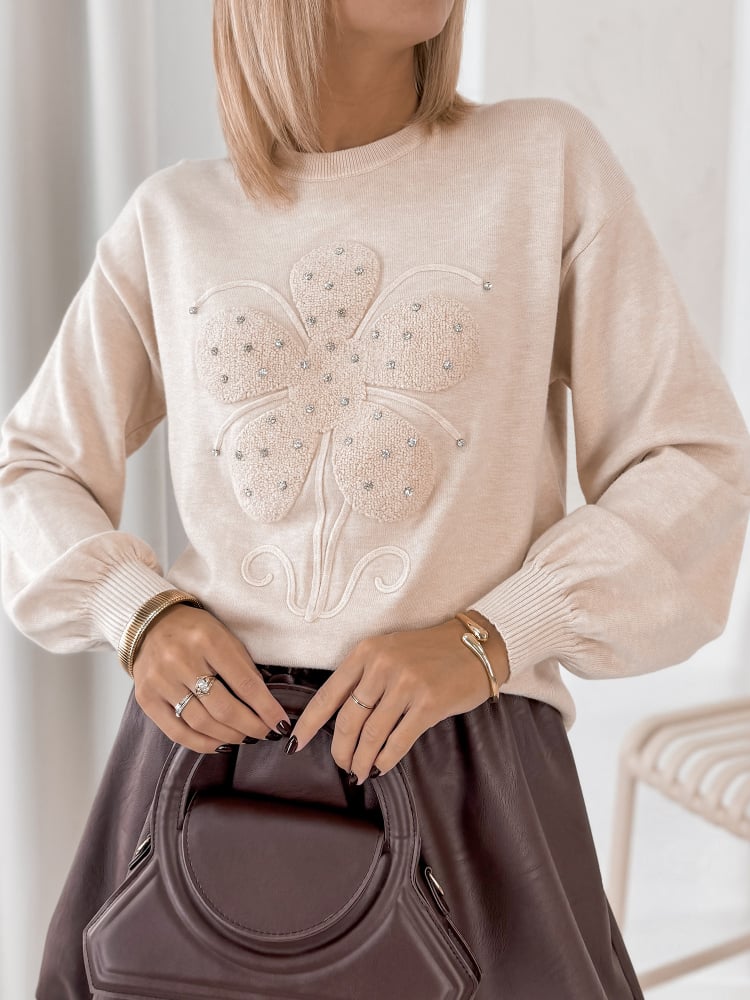 SWETER MARCO BEŻOWY