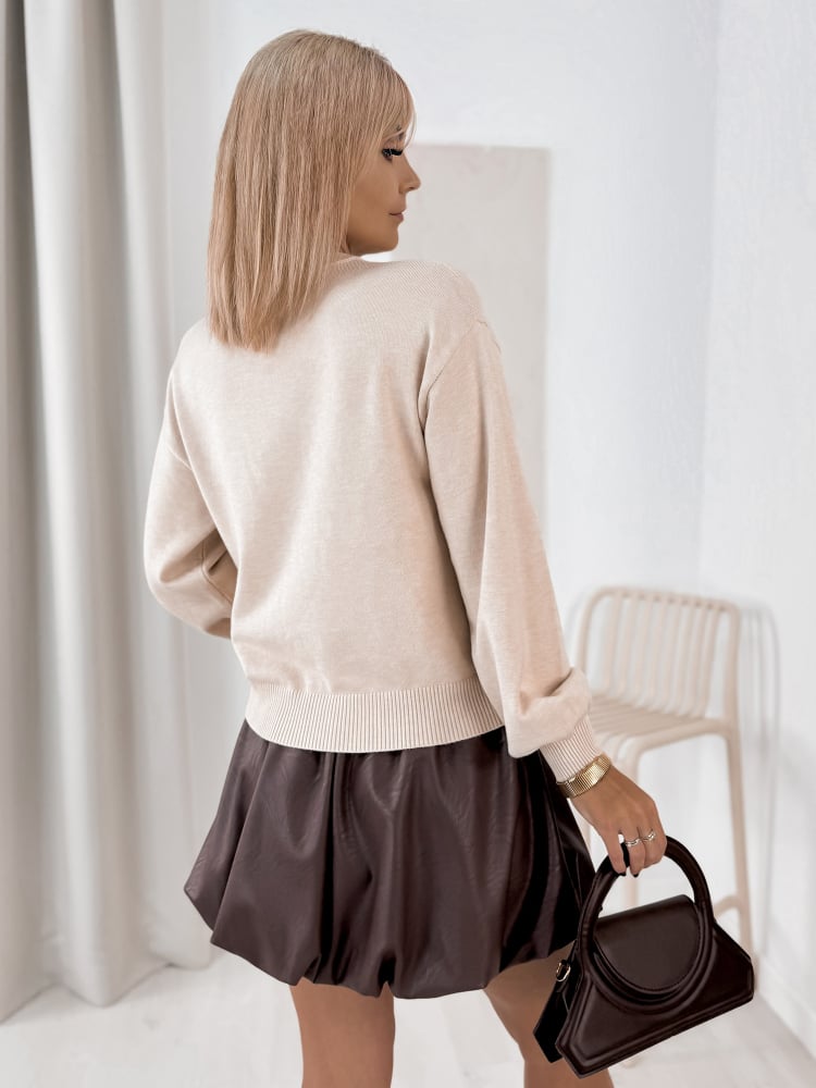 SWETER MARCO BEŻOWY