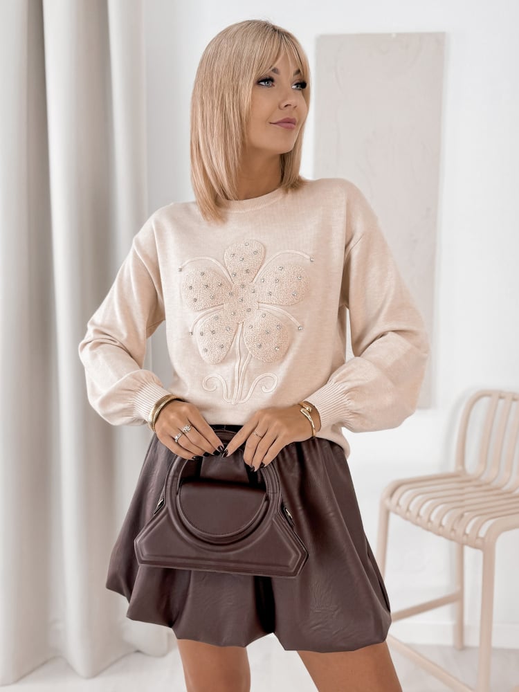 SWETER MARCO BEŻOWY