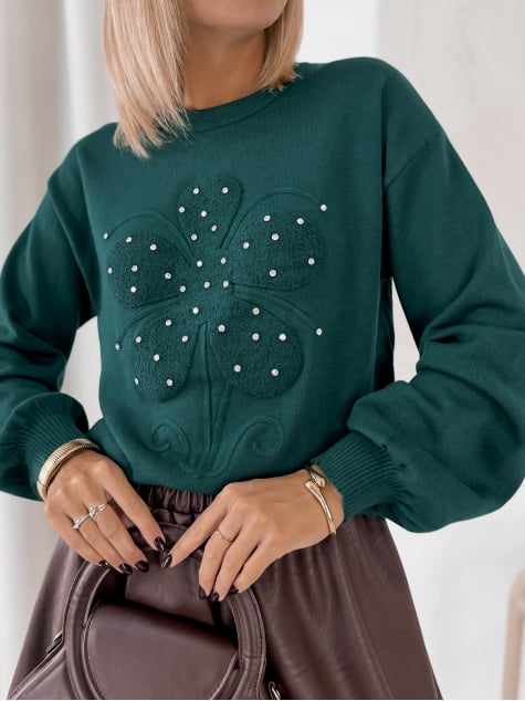 SWETER MARCO ZIELONY