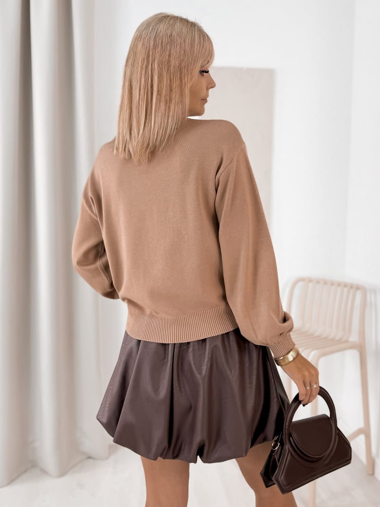 SWETER MARCO KARMELOWY