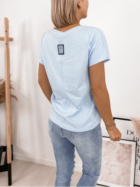 BLUZKA MOI BŁĘKITNA