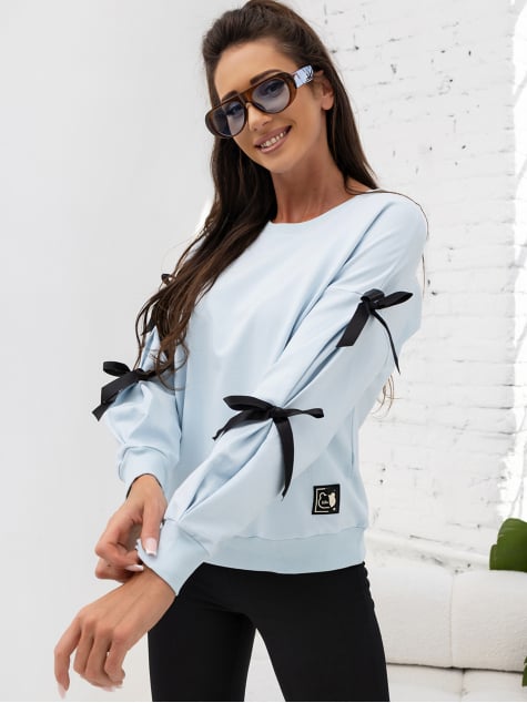 BLUZA ANGELO BŁĘKITNA