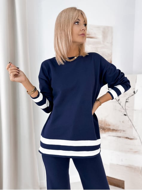 KOMPLET CORRADO GRANATOWY