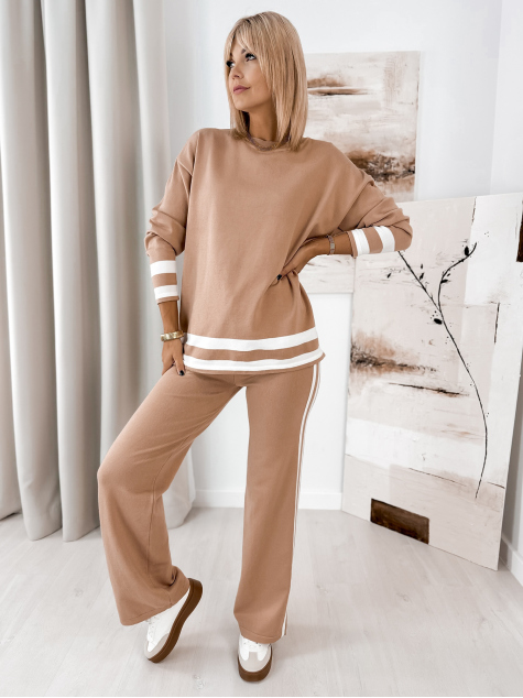 KOMPLET CORRADO KARMELOWY