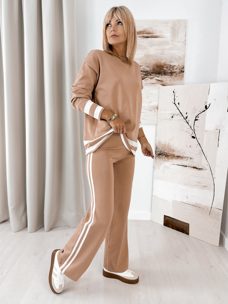 KOMPLET CORRADO KARMELOWY