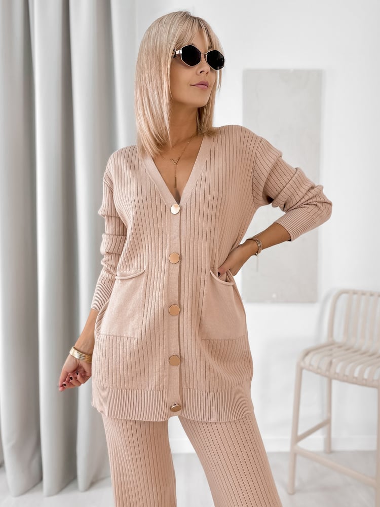 KOMPLET SALVATORE KARMELOWY