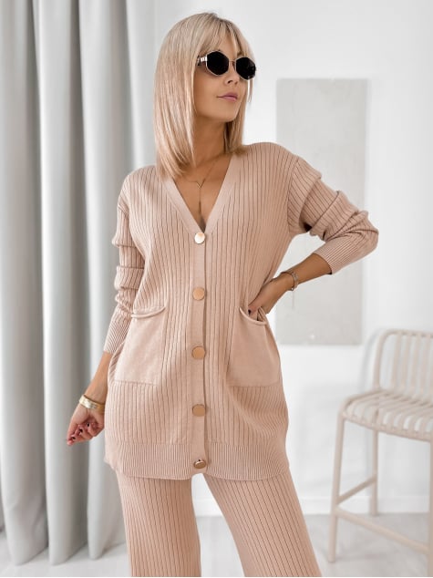 KOMPLET SALVATORE KARMELOWY