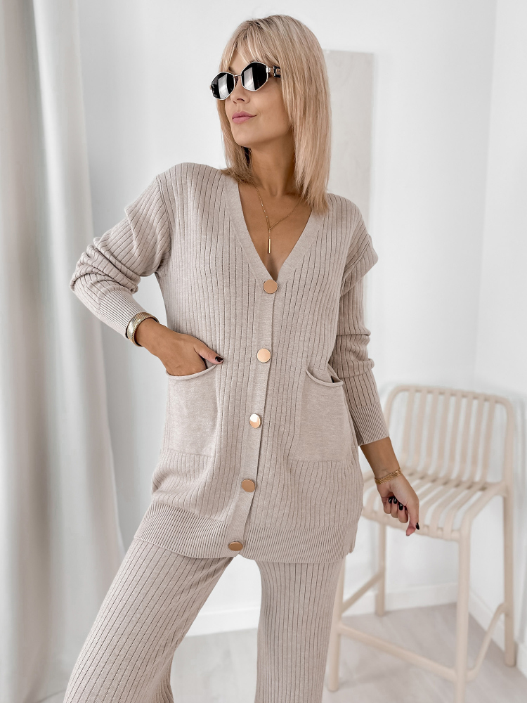 KOMPLET SALVATORE BEŻOWY