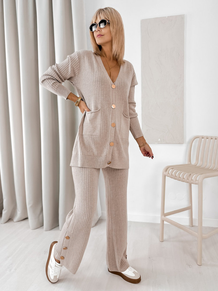 KOMPLET SALVATORE BEŻOWY